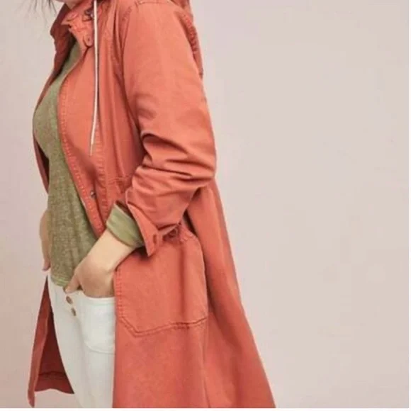NWT‎ Anthropologie Longline Anorak - Picture 3 of 12
